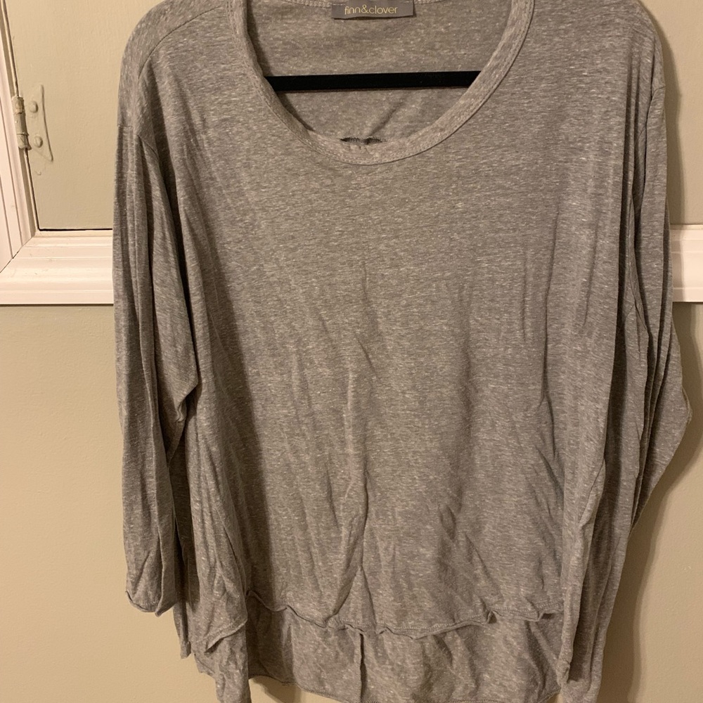Flowy grey top